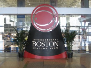 Trade Show Models at International Boston Seafood Show 2011 (Boston Emme Girls 202 436 5114)